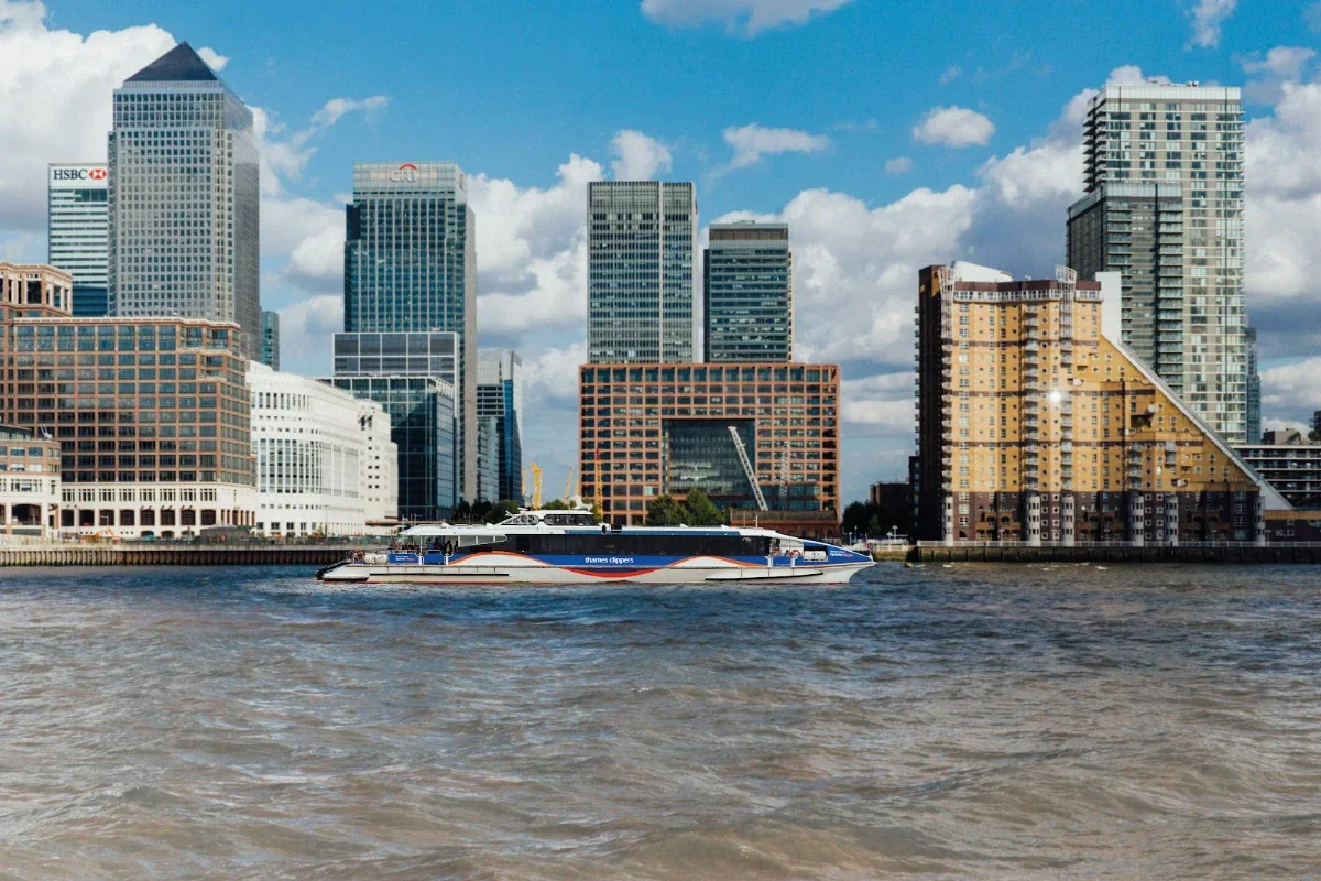 Uber Boat by Thames Clippers - Canary Wharf Pier