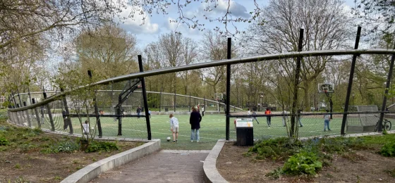 Basketball & Football Field Oosterpark