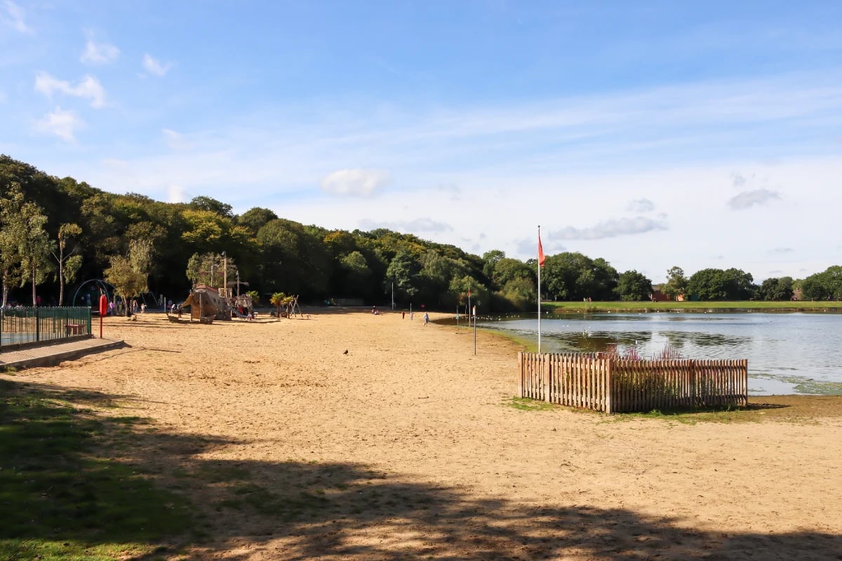 Ruislip Lido Beach