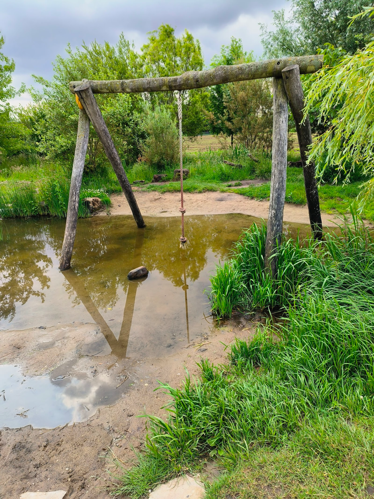 Speelnatuur van OERRR Belevenisboerderij Schieveen