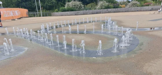 Olympic Park Splash Fountain