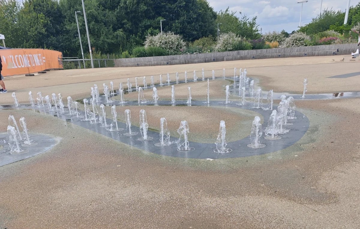 Olympic Park Splash Fountain
