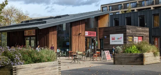 Brew Street Cafe and Bar - Timber lodge