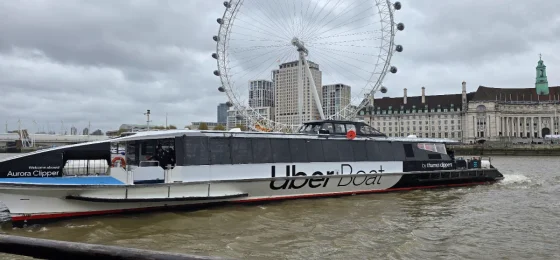 Uber Boat by Thames Clippers - Putney Pier
