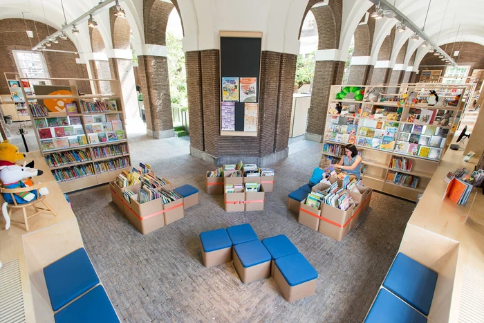 de Bibliotheek Schiedam in de Korenbeurs