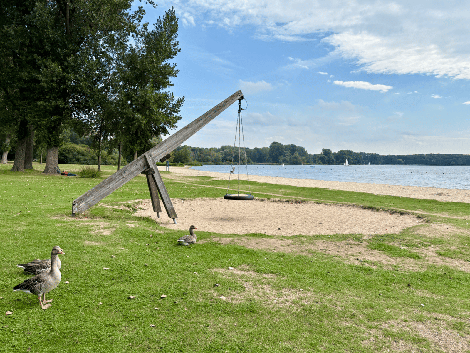 Strand Kralingse Plas